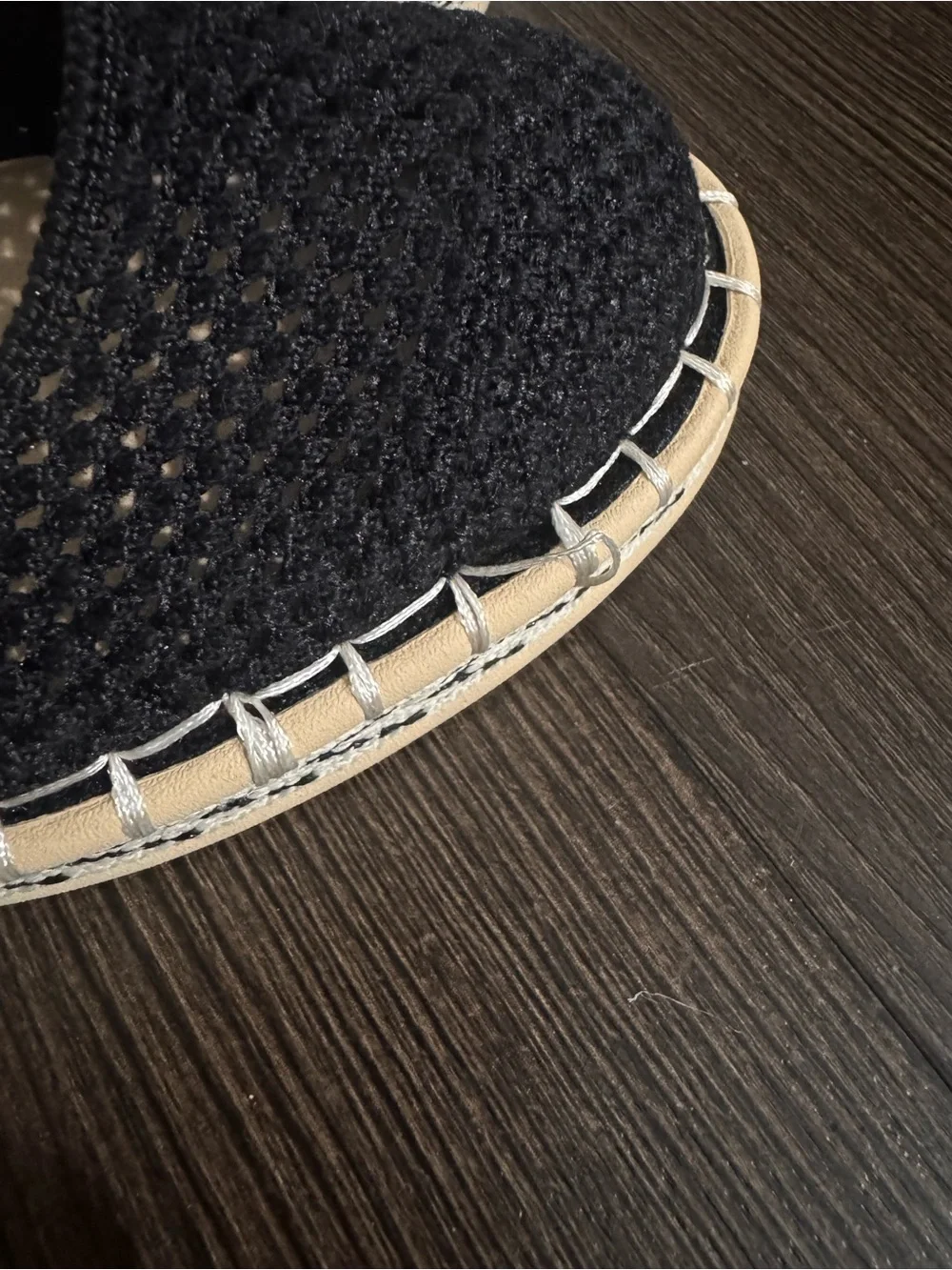 Rothy’s espadrille mary jane in black size 7